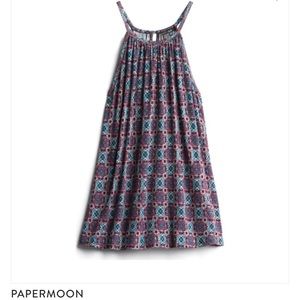 Papermoon halter knit top